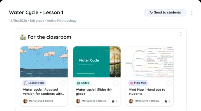 Build a whole lesson based on it