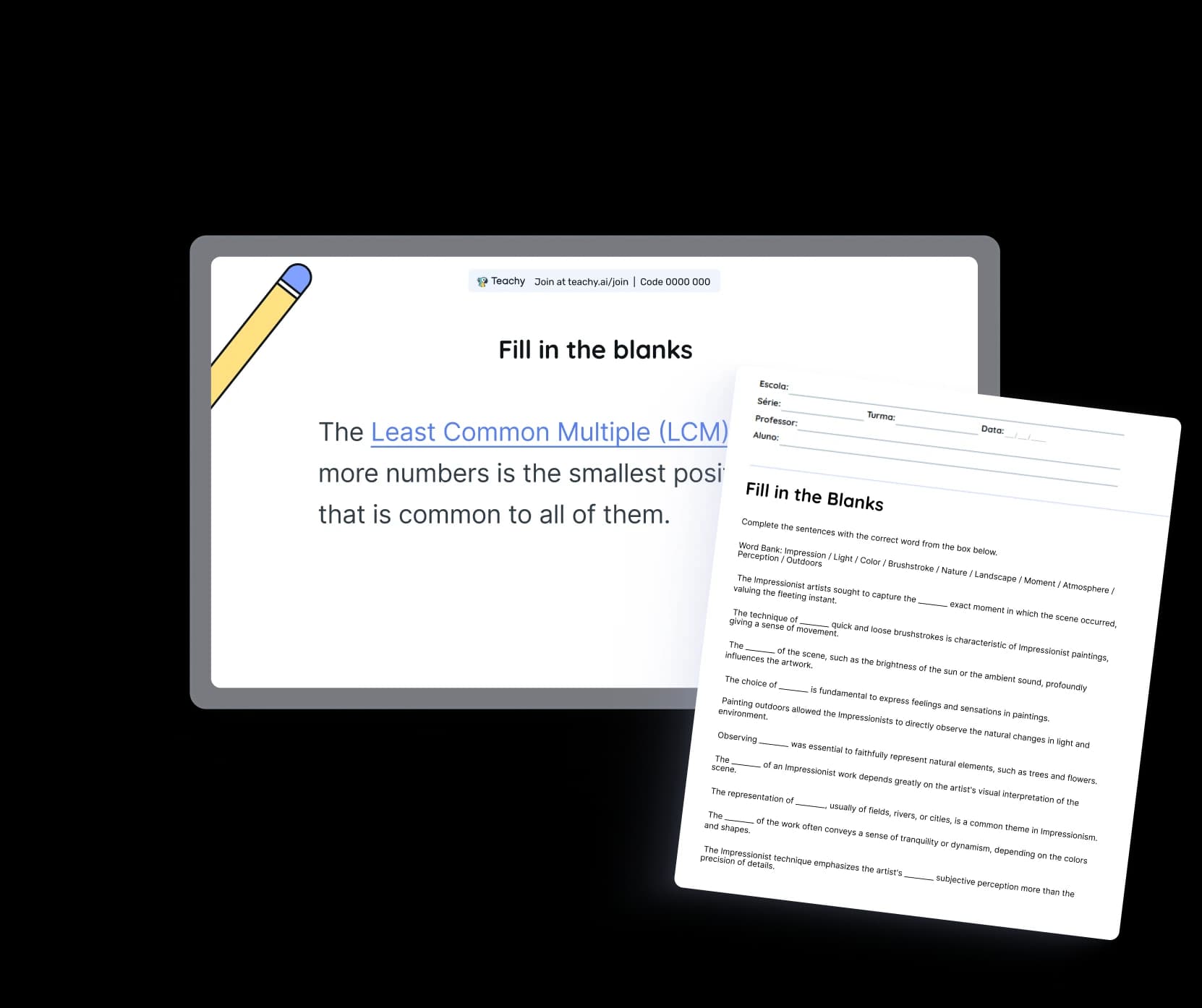 70+ material formats for every moment in the lesson