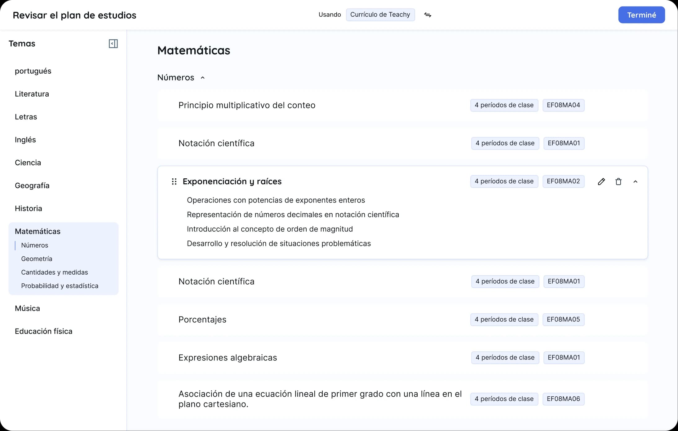 Libertad curricular