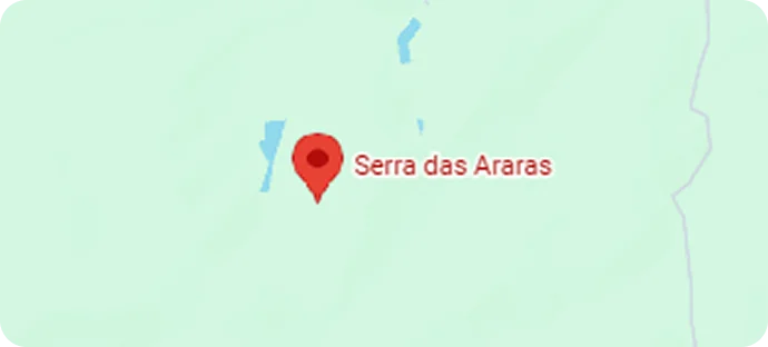 Mapa da região